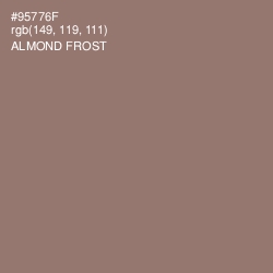 #95776F - Almond Frost Color Image